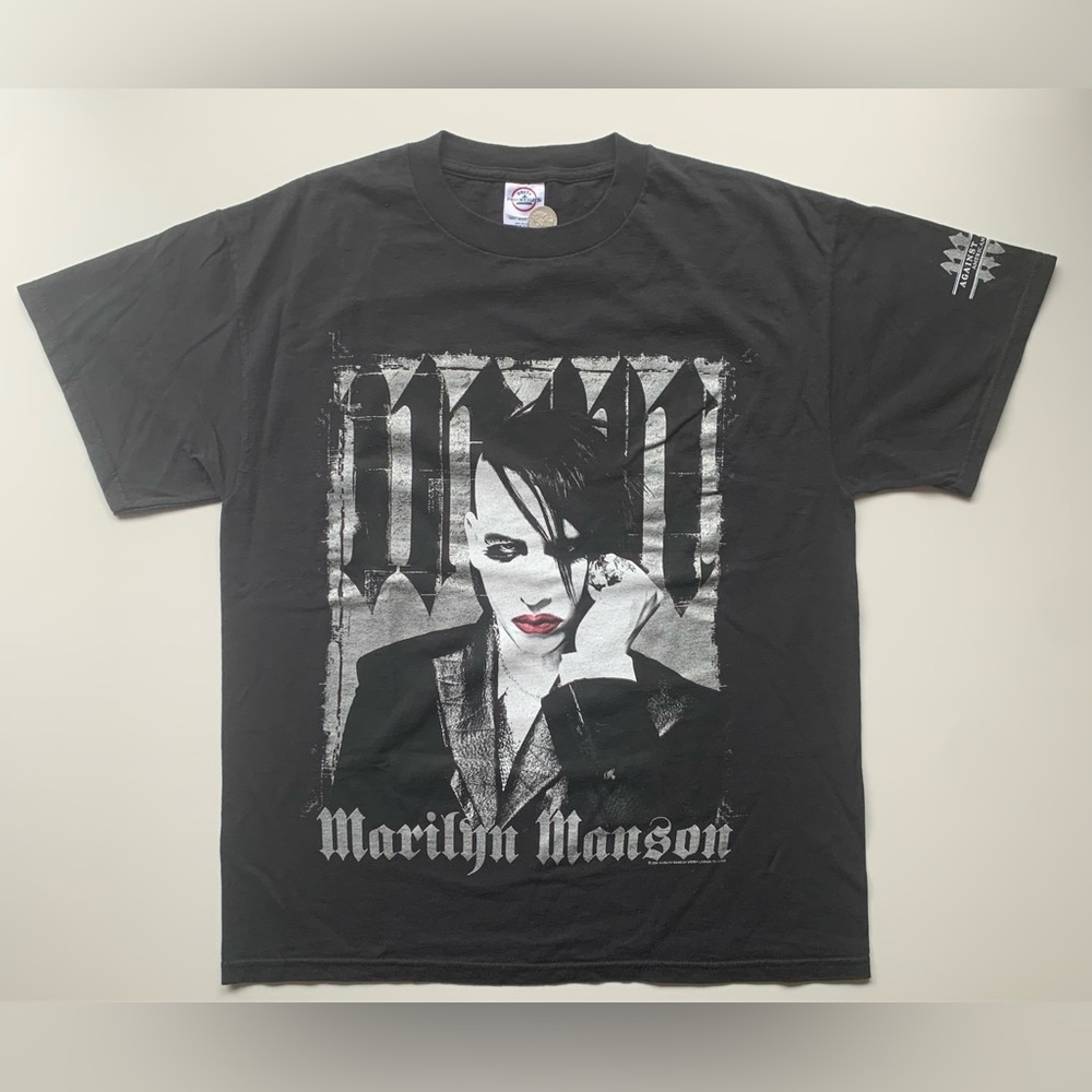 Marilyn Manson Against All Gods 2004 Tour T-shirt.